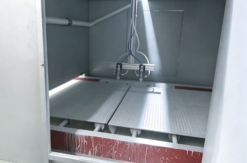 최신 회사 블로그 New Gypsum Board Spray Painting System Launched for Drywall Surface Finishing