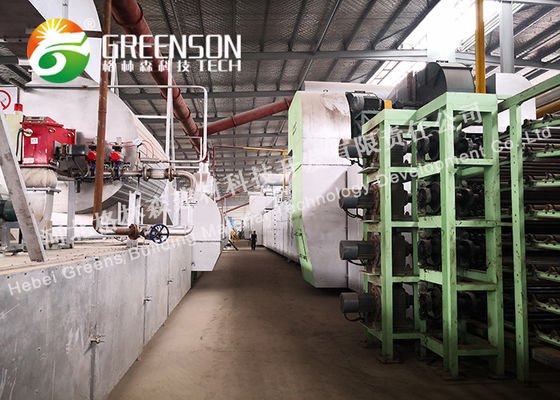 좋은 가격 건설물자를 위한 경량 무기물 모직 널 생산 라인 온라인으로