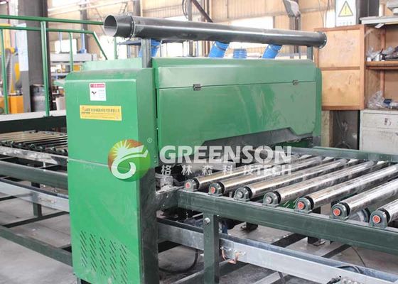 좋은 가격 내구성 1230mm 너비 지프스 천장 타일 생산 라인 기계 제조 공장 온라인으로