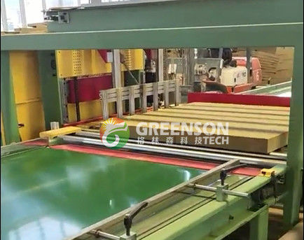 좋은 가격 바위 솜 패널 생산 라인 건설 기계 온라인으로