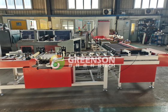 좋은 가격 60*60cm 석고 천장 타일 생산 라인 라이노 보드 천장 석고 제조 기계 온라인으로