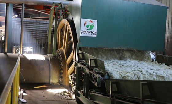 좋은 가격 제조업체 직접 자동 석재 미네랄 록 양모 생산 라인 PLC 핵심 구성 요소 고효율 판매 온라인으로