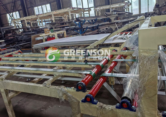 좋은 가격 High Precision PVC Film Lamination Machine with Automated Operation and 1 Year Warranty for Gypsum Ceiling Tile Production 온라인으로