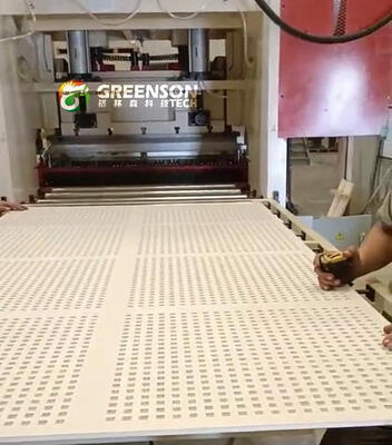 좋은 가격 18KW 호스트 파워 엽 perforation 기계 사용자 정의 할 수있는 구멍 모양과 1 년 보증 온라인으로