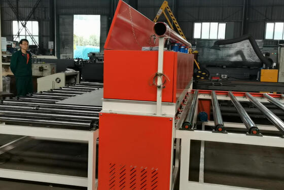 좋은 가격 PLC 제어 자동 PVC 필름 슬리팅 머신 (최대 라미네이팅 폭 1300mm, 속도 15m/min, 석고 보드용) 온라인으로