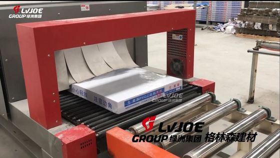 좋은 가격 Automatic gypsum ceiling tile wrapping machine 온라인으로