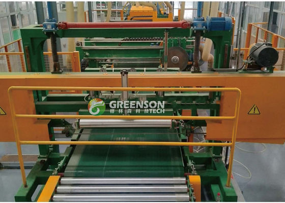 좋은 가격 전기 난방 PLC 제어 시스템과 함께 소음 낮은 미네랄 울 보드 생산 라인 온라인으로