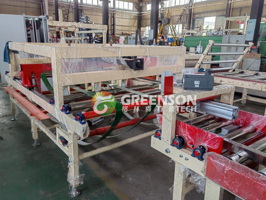 600*600mm 보드 크기, PLC 제어 및 1 년 보증과 함께 PVC gipster 보드에 대한 자동 라미네이션 기계