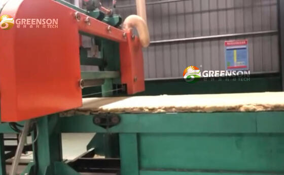 좋은 가격 50-200mm의 두께와 연간 30000-60000 톤의 생산 능력을 가진 완전 자동 바위 솜 생산 라인 온라인으로