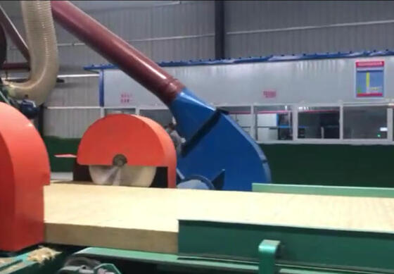 좋은 가격 PLC 제어 및 펠트 크기 조절이 가능한 발수성 암면 생산 라인 온라인으로