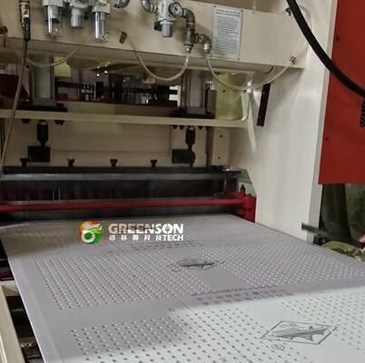 20mm 최대 두께와 사용자 정의 가능한 구멍 모양을 위한 160KG 펀칭 압력을 갖춘 석고 보드 펀칭기