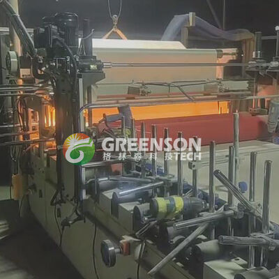 좋은 가격 완전 자동 PUR 가열 녹음 접착제 가열 기계 5-17m / min 생산 속도 온라인으로