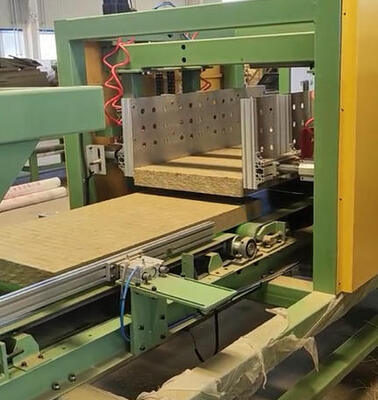 좋은 가격 30-200mm 두께 미네랄 울 보드용 PLC 제어 천연가스 큐폴라 암면 생산 라인 온라인으로