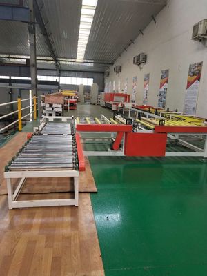 석고 보드 PVC 박판으로 만드는 선 자동적인 생산 라인 15m/Min 속도